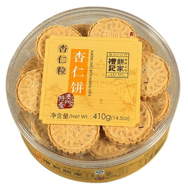 礼记杏仁饼澳门特产